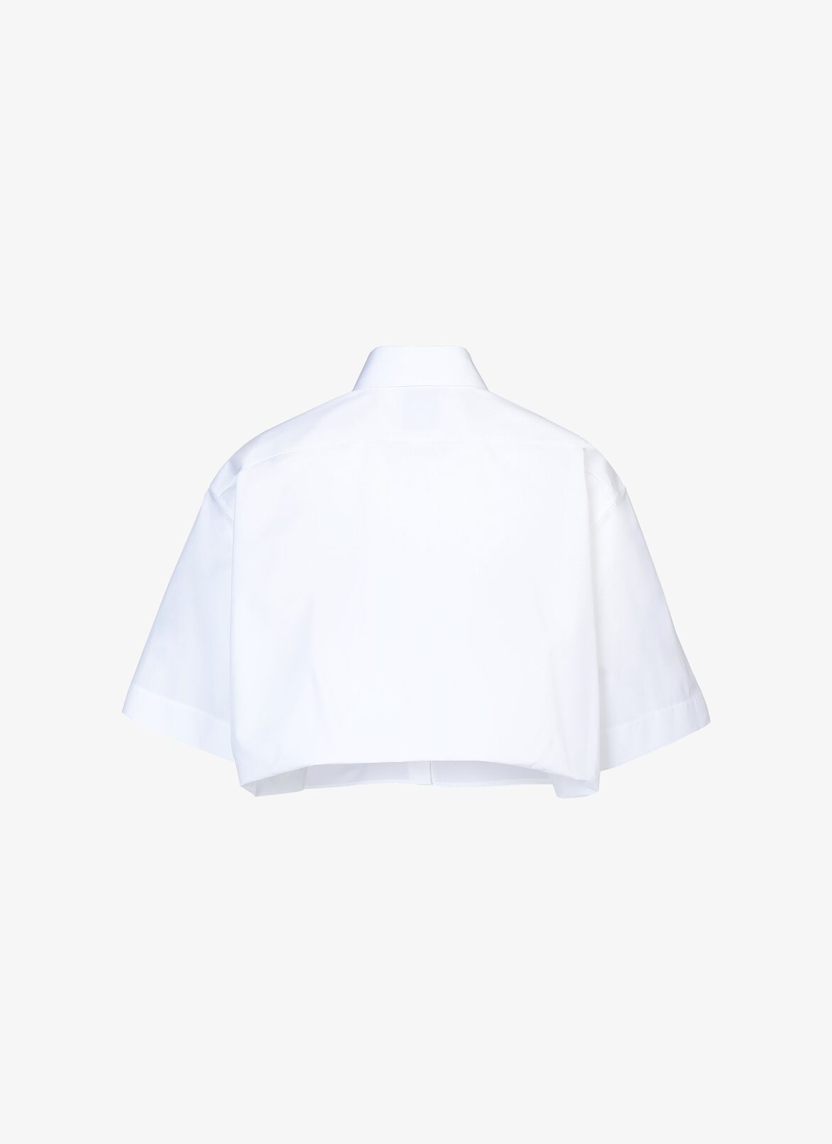 CHEMISE COURTE POPELINE JAPONAISE BLANC ALAÏA CHEMISE COURTE POPELINE JAPONAISE BLANC BLANC